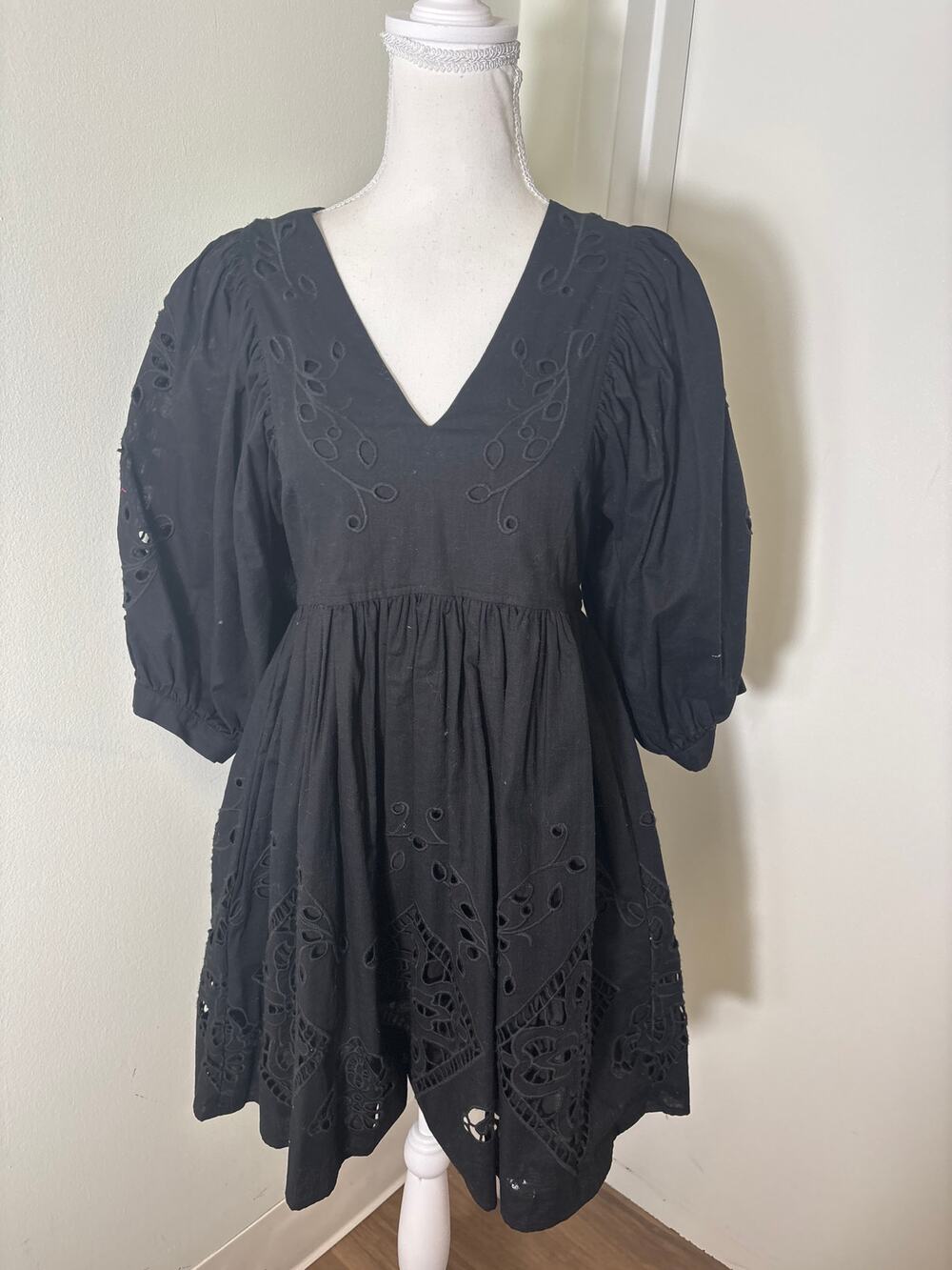 NWT Hunter Bell Black Maya Dress Sz XS